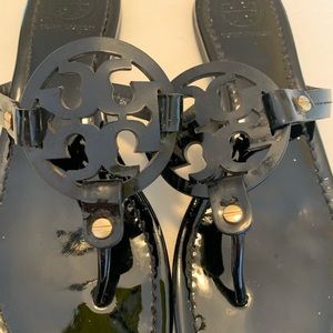 Tory Burch Patent Leather Miller Sandal